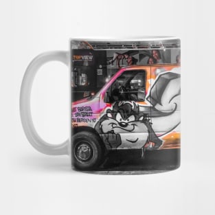 Truck Graffiti Street Art City Manhattan New York City Mug